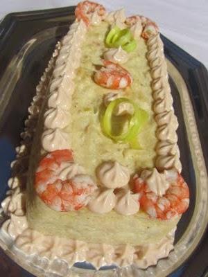 PASTEL DE MERLUZA Y LANGOSTINOS