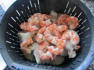 PASTEL DE MERLUZA Y LANGOSTINOS