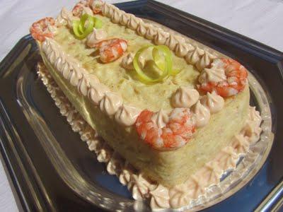 PASTEL DE MERLUZA Y LANGOSTINOS