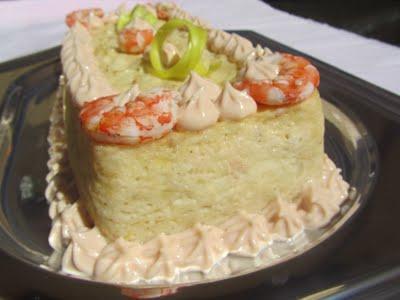 PASTEL DE MERLUZA Y LANGOSTINOS