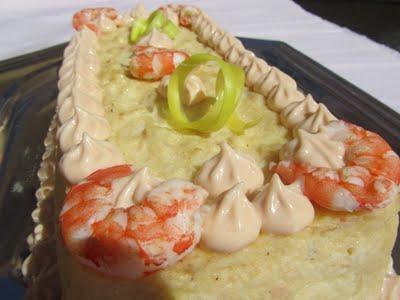 PASTEL DE MERLUZA Y LANGOSTINOS