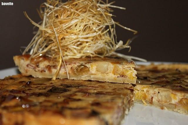Classic quiche lorraine