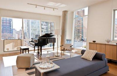 DECORACIONES MINIMALISTAS EN LA GRAN MANZANA