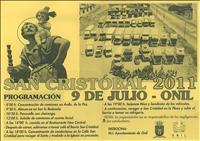 Onil. Fiesta y Feria de San Cristóbal 2011