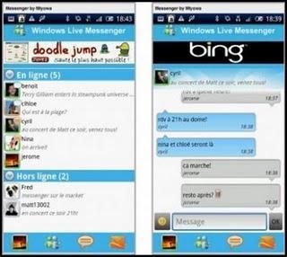 Messenger en Android