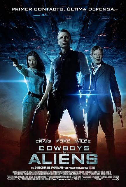Cowboys y Aliens tiene nuevo look