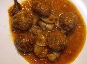 Albóndigas setas