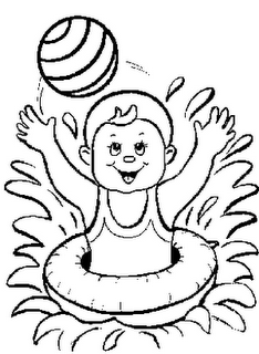 DIBUJOS PARA COLOREAR DEL VERANO