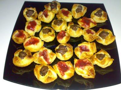 Niditos de fresa y chocolate