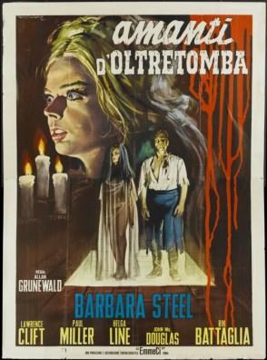 La muerte es un estado transitorio: “Amanti d’oltretomba”. Barbara Steele duplicada para una summa del gótico italiano.