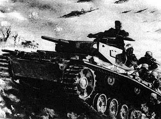 Los Panzer cruzan el Dvina por Ulla - 07/07/1941.
