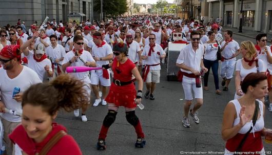 Descubre los encierros de San Fermín en Nueva Orleans