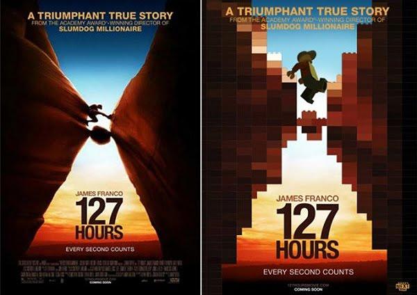 Posters de películas en Lego