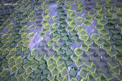 Panel de hojas solares Panel de hojas solares