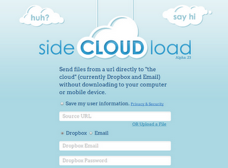 Guarda archivos en la nube desde una URL