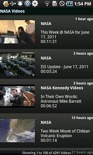 Disponible App de la NASA para Android