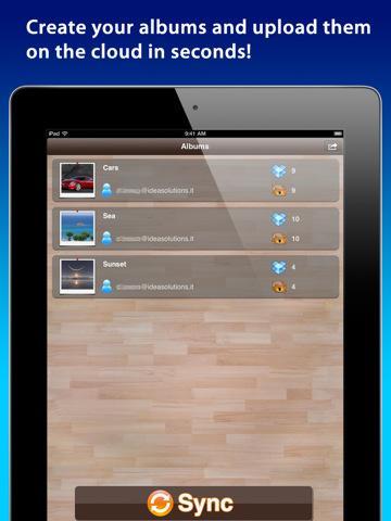 cloudalbums aplicaciones ipad 2 app store 1