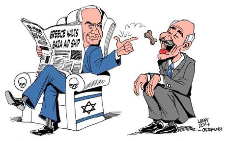 Flotilla Gaza Israel Papandreu