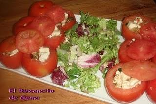 TOMATES RELLENOS DE QUESO