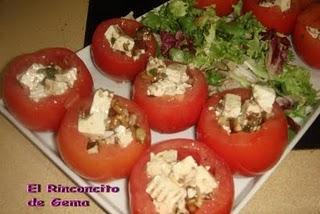 TOMATES RELLENOS DE QUESO