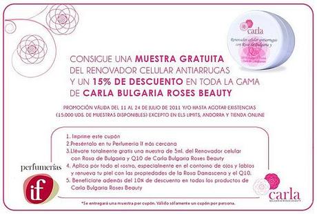 PROMOCIÓN EXCLUSIVA EN PERFUMERÍAS IF DE TODA ESPAÑA CUPÓN PROMOCIÓN RENOVADOR CELULAR ANTI ARRUGAS
