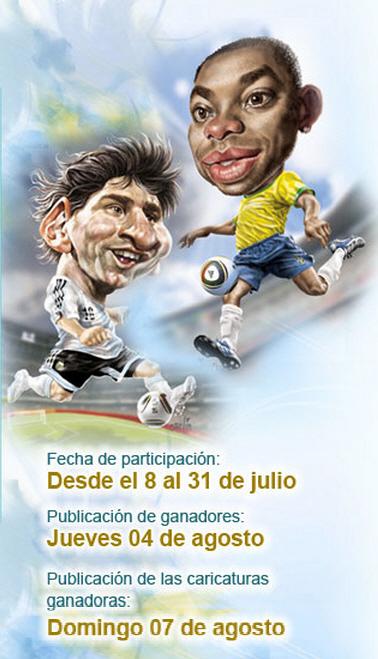 Concurso de Caricatura, Copa América de La República