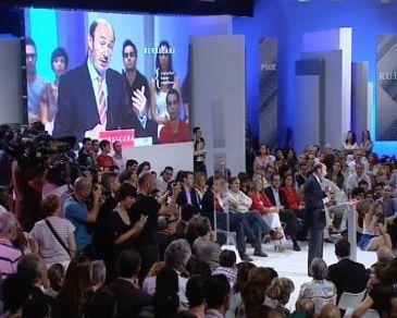 El discurso del candidato Rubalcaba