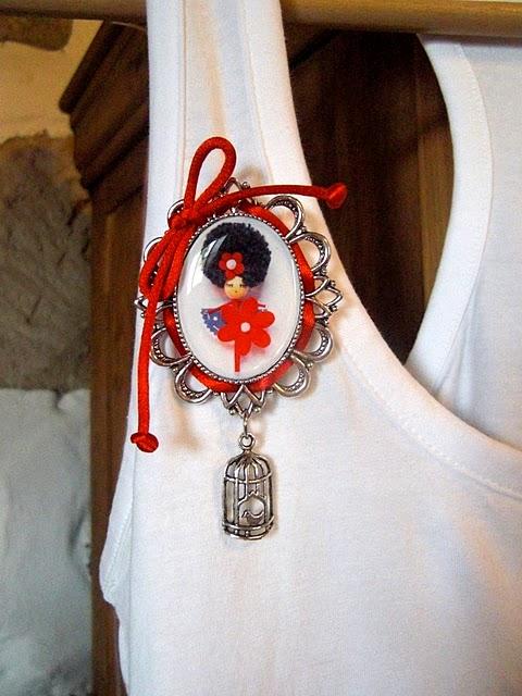 Broches de camafeos....