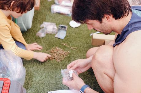 Montamos un auténtico parque infantil de madera en casa