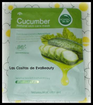 Compras en Aliexpress: Mascarillas faciales tissú Mascarilla facial tissú pepino Rorec aliexpress low cost belleza skincare