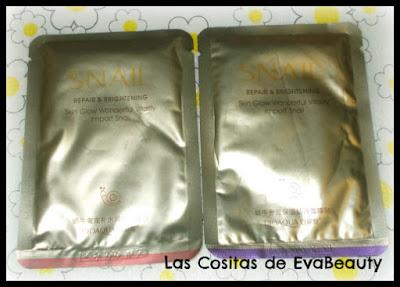 Mascarilla facial tissú baba caracol Aliexpress Compras belleza skincare low cost mascarillas faciales tissú baba caracol Aliexpress