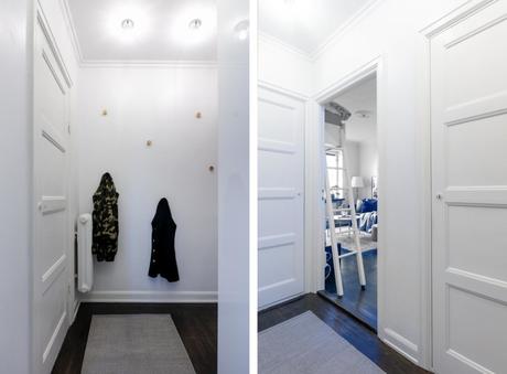 tiny studio decor studio interiors studio decor scandinavian studio scandinavian decor estudios con barra en la cocina estudio sueco decoración decoración pisos pequeños decoración estudios cocina pequeña cocina nórdica cocina abierta  