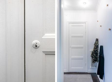 tiny studio decor studio interiors studio decor scandinavian studio scandinavian decor estudios con barra en la cocina estudio sueco decoración decoración pisos pequeños decoración estudios cocina pequeña cocina nórdica cocina abierta  