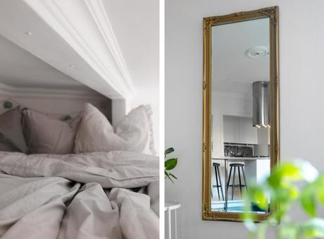 tiny studio decor studio interiors studio decor scandinavian studio scandinavian decor estudios con barra en la cocina estudio sueco decoración decoración pisos pequeños decoración estudios cocina pequeña cocina nórdica cocina abierta  