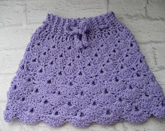 Falda Bebe Crochet