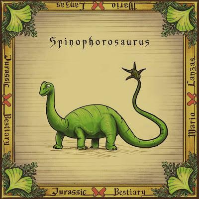 El bestiario jurásico de Mario Lanzas