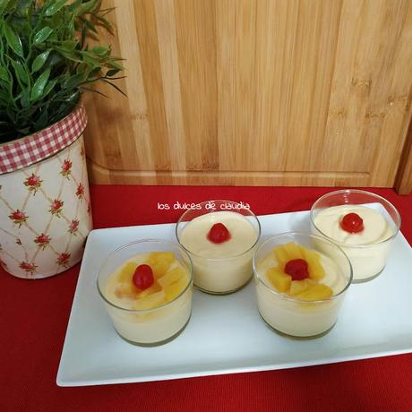 postre de mango Postre de Mango y Piña