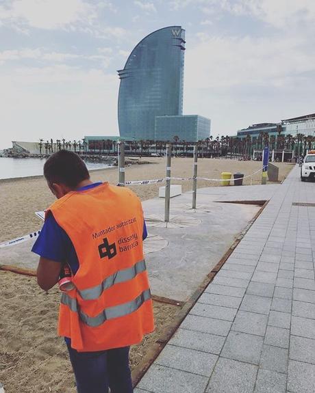 Disseny Barraca, empresa elegida para delimitar todas las playas de Barcelona