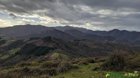 Vista desde el Alto Llerandi hacia el Parque de Redes
