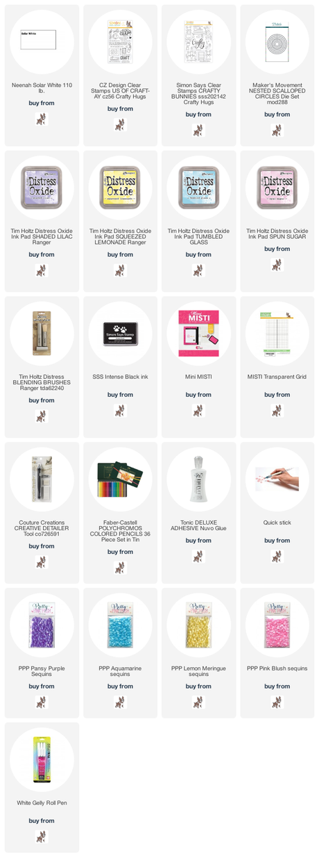 One Layer Cards for Crafty Friends