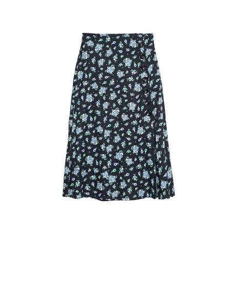 Falda Flores Stradivarius Falda Flores Stradivarius