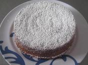 Tarta torta caprese naranja