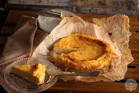 Tarta de queso del Restaurante La Viña