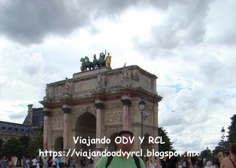 Que hacer, a donde ir, que visitar en Paris. Paris en tres días. arco del triunfo del carrusel 