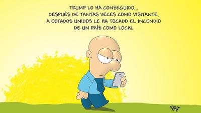 Tras el supuesto “asesinato” de George Floyd, Trump se parapeta en la Casa Blanca, su búnker electoral.