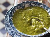 Pesto suave almendras