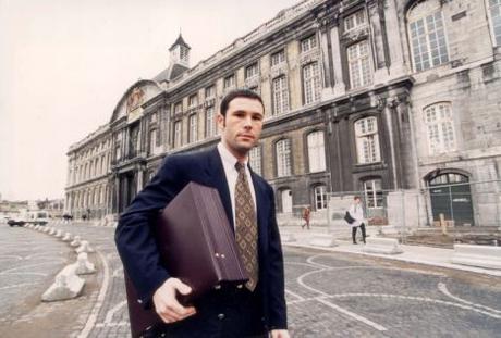 Bosman a su entrada al tribunal aquel 15 de diciembre de 1995.