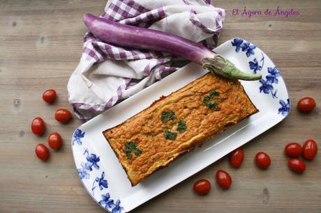 Pastel de brócoli, berenjena y atún El Ágora de Ángeles Pastel de brócoli, berenjena y atún
