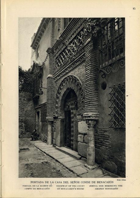 Conde de Benacazon, la Historia de un Titulo Inventado Palacio de Benacazón o de los Pantoja - Foto Aldus - 1929 - Fuente Toledo Olvidado