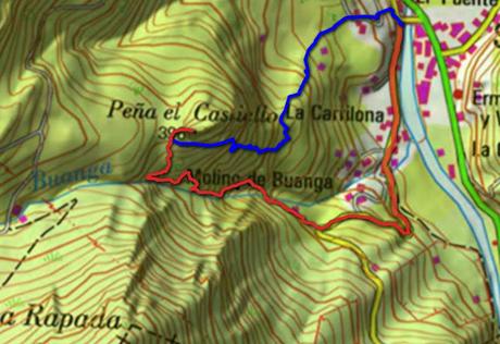 Cascadas de Buanga y Pico Castiello
